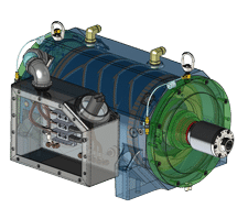 High torque shop electric motor